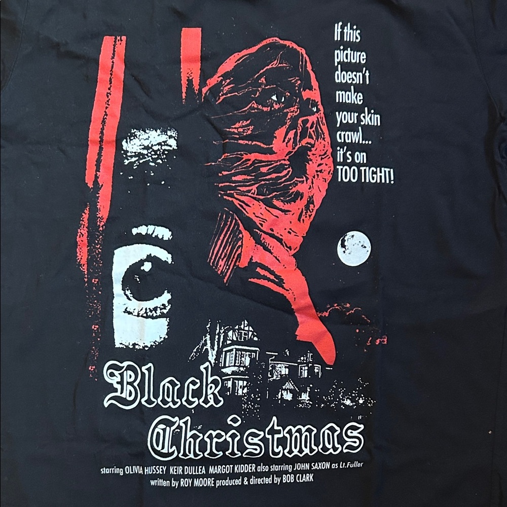 Gutter Garbs Black Christmas Graphic Unisex T-Shirt - Size Small, NWOT - Picture 3 of 8